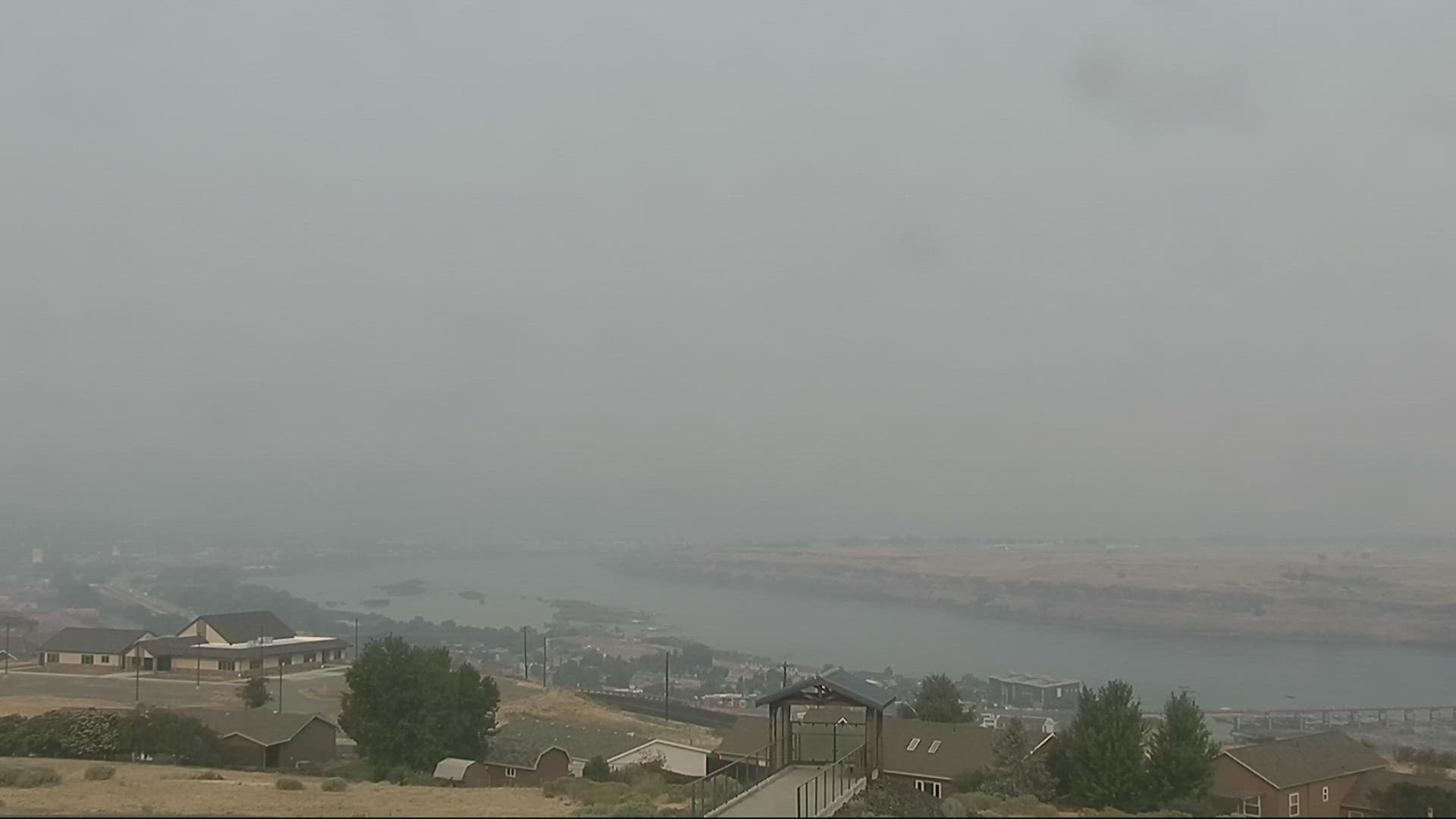 Wildfire smoke and smog prompted officials to issue an air quality advisory for most of the state. KGW's Devon Haskins learned where all the smoke is coming from.