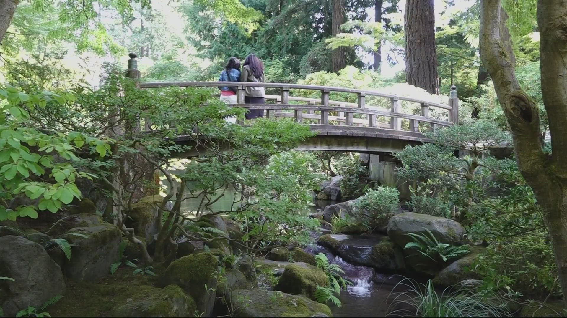 The Portland garden held an all-day celebration on Sunday to showcase its rich history in the city.