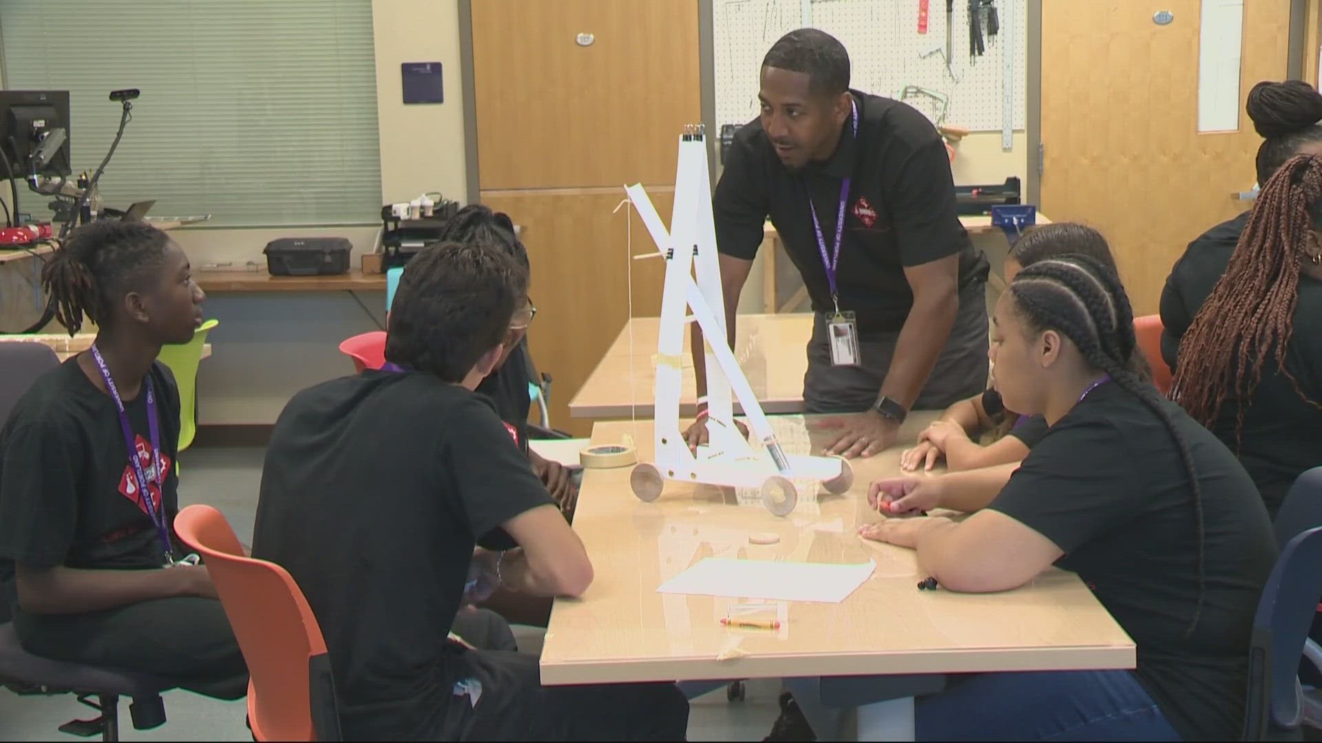 Building Blocks 2 Success is empowering underrepresented youth to inspire them pursuit STEM-related fields in the future.