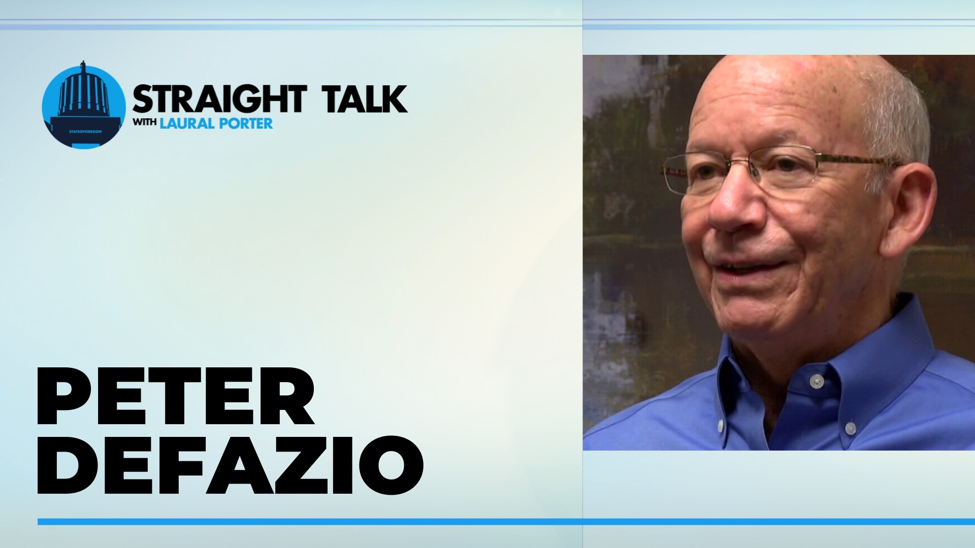 DeFazio has endorsed Oregon Labor Commissioner Val Hoyle to succeed him in the 4th District and said he's confident she can win.