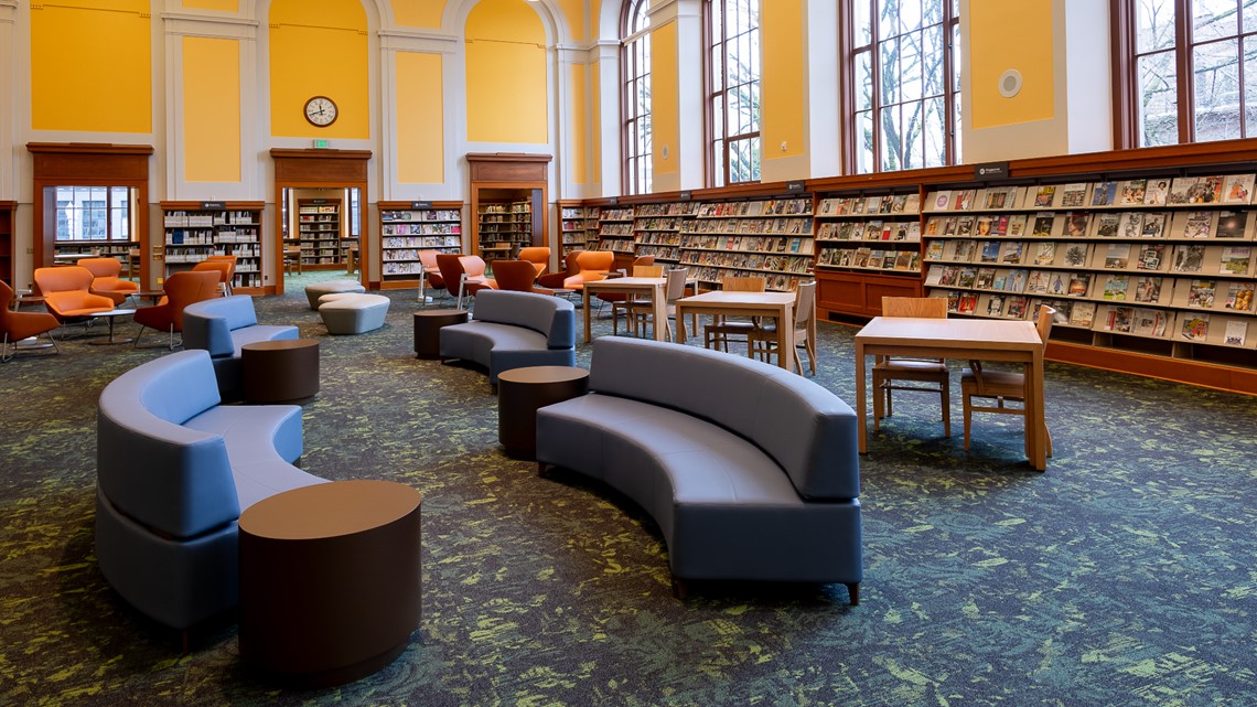 Downtown Portland's Central Library reopens Friday