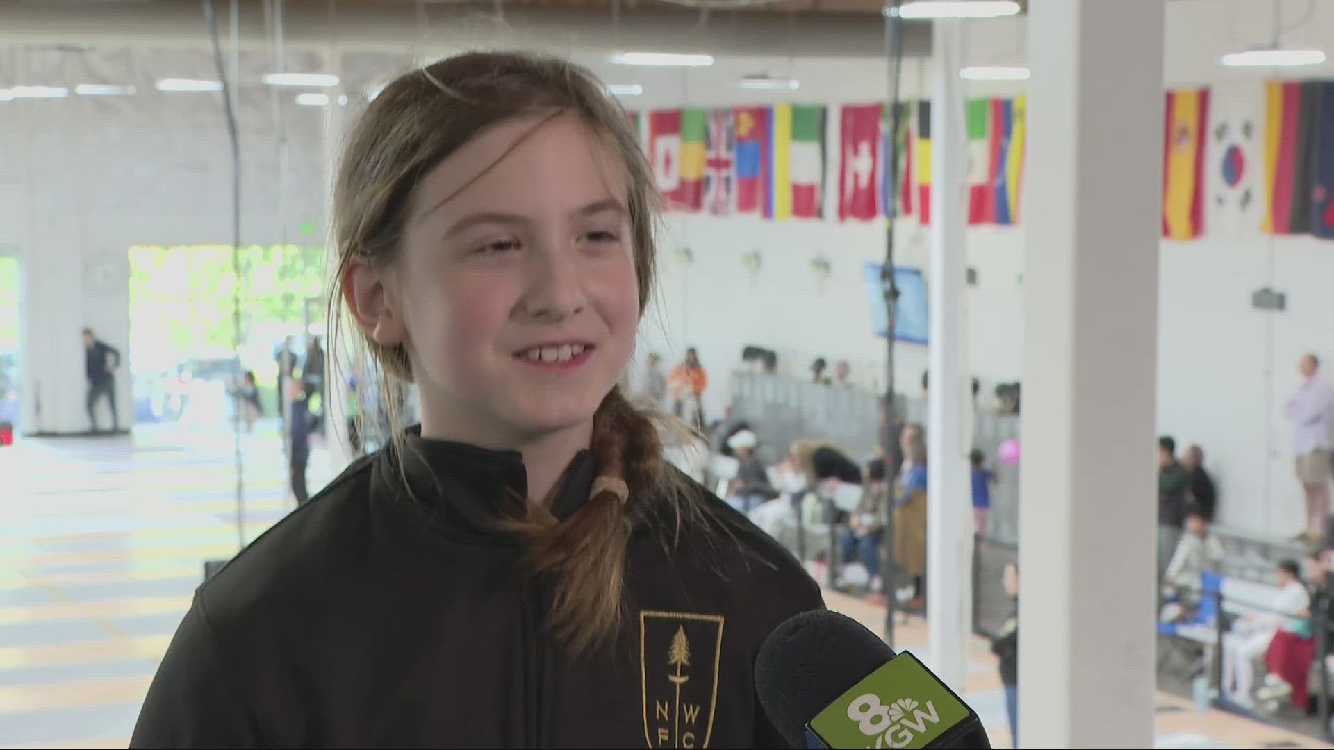 More than 200 young fencers took the floor in Tigard after the Paris Olympics yielded the U.S.'s best results.