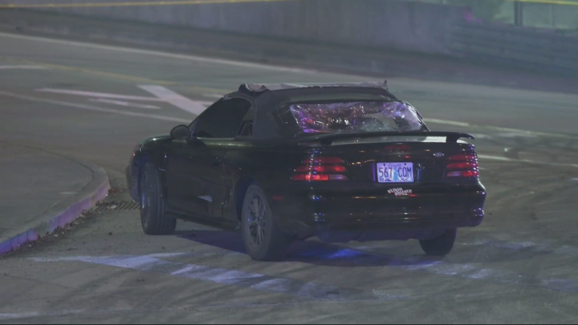 Police: Teen killed in crash at North Portland street takeover | kgw.com