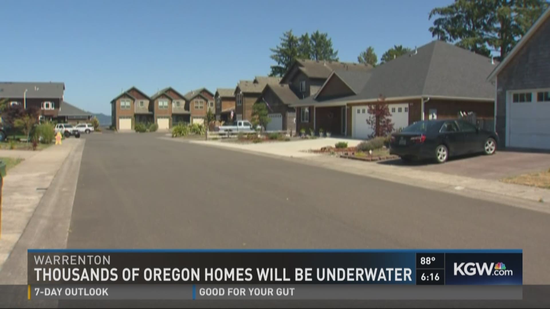Thousands of Oregon homes will be underwater