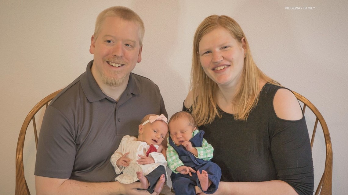 Vancouver couple welcomes twins born from frozen embryos | kgw.com