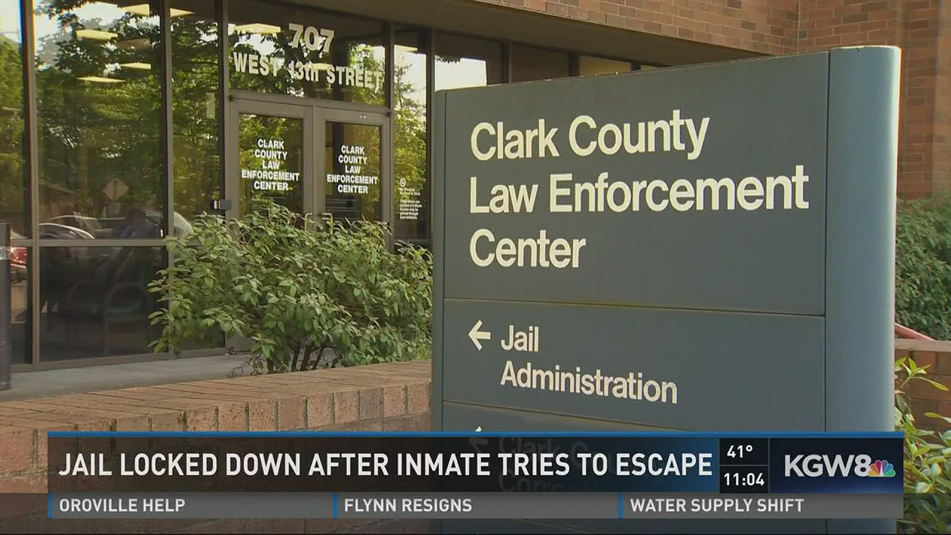 Jail locked down after inmate tries to escape