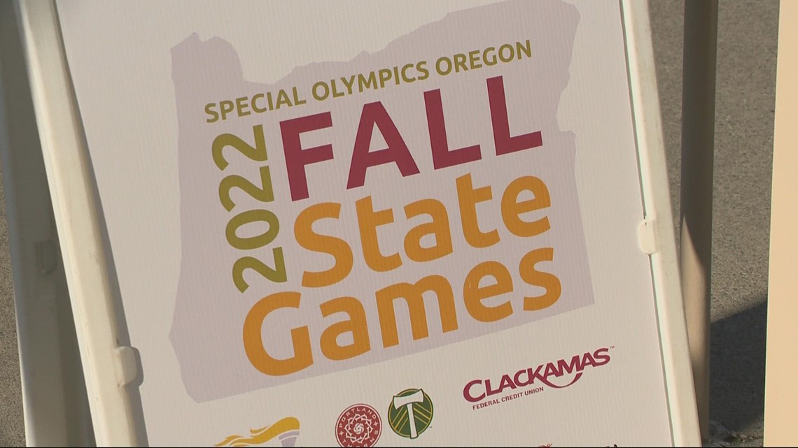 Athletes compete in the fall 2022 Special Olympics Oregon