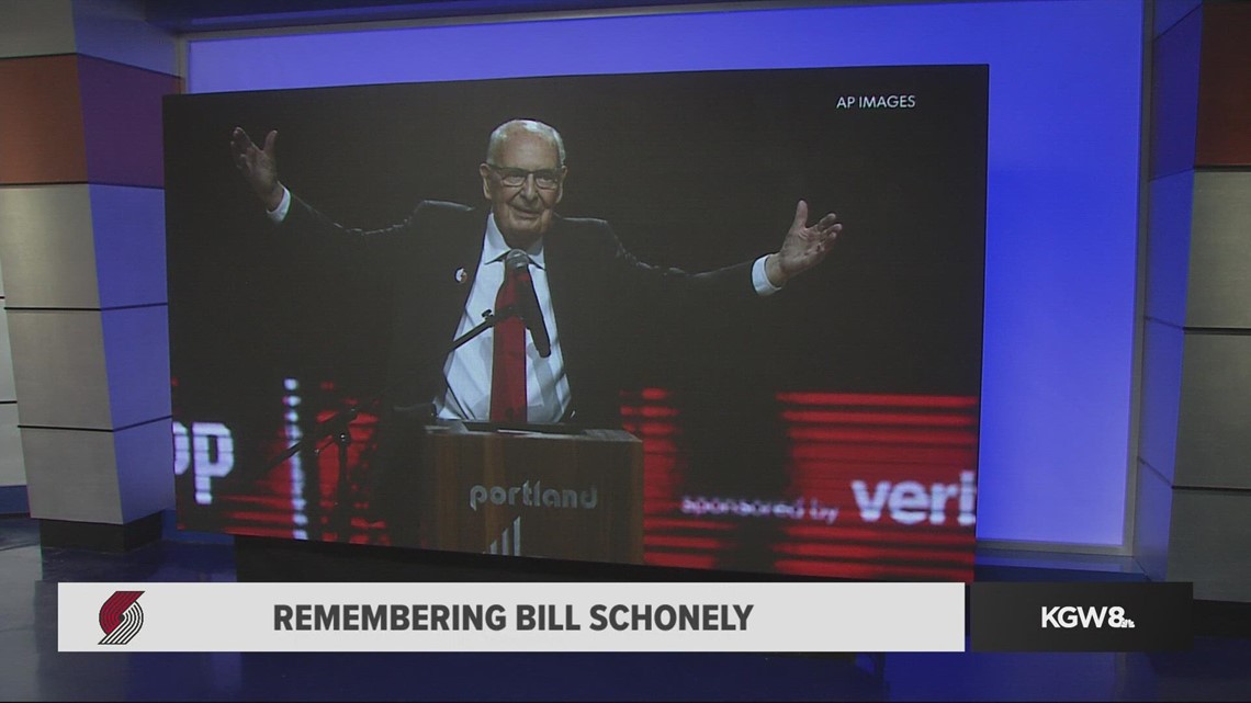Longtime Portland sports reporter Kerry Eggers remembers Blazers icon Bill Schonely