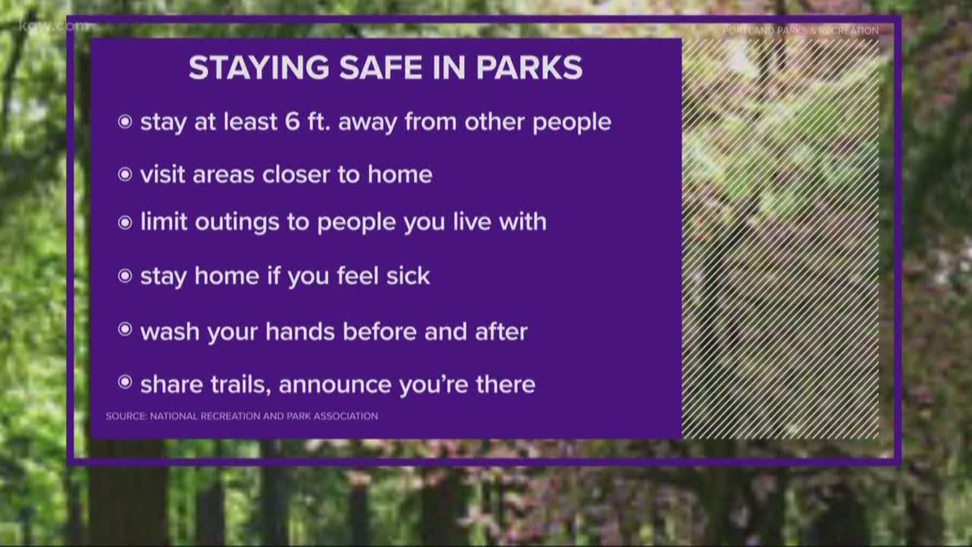 As the weather warms up, enjoy the sun and nature, but do it safely.