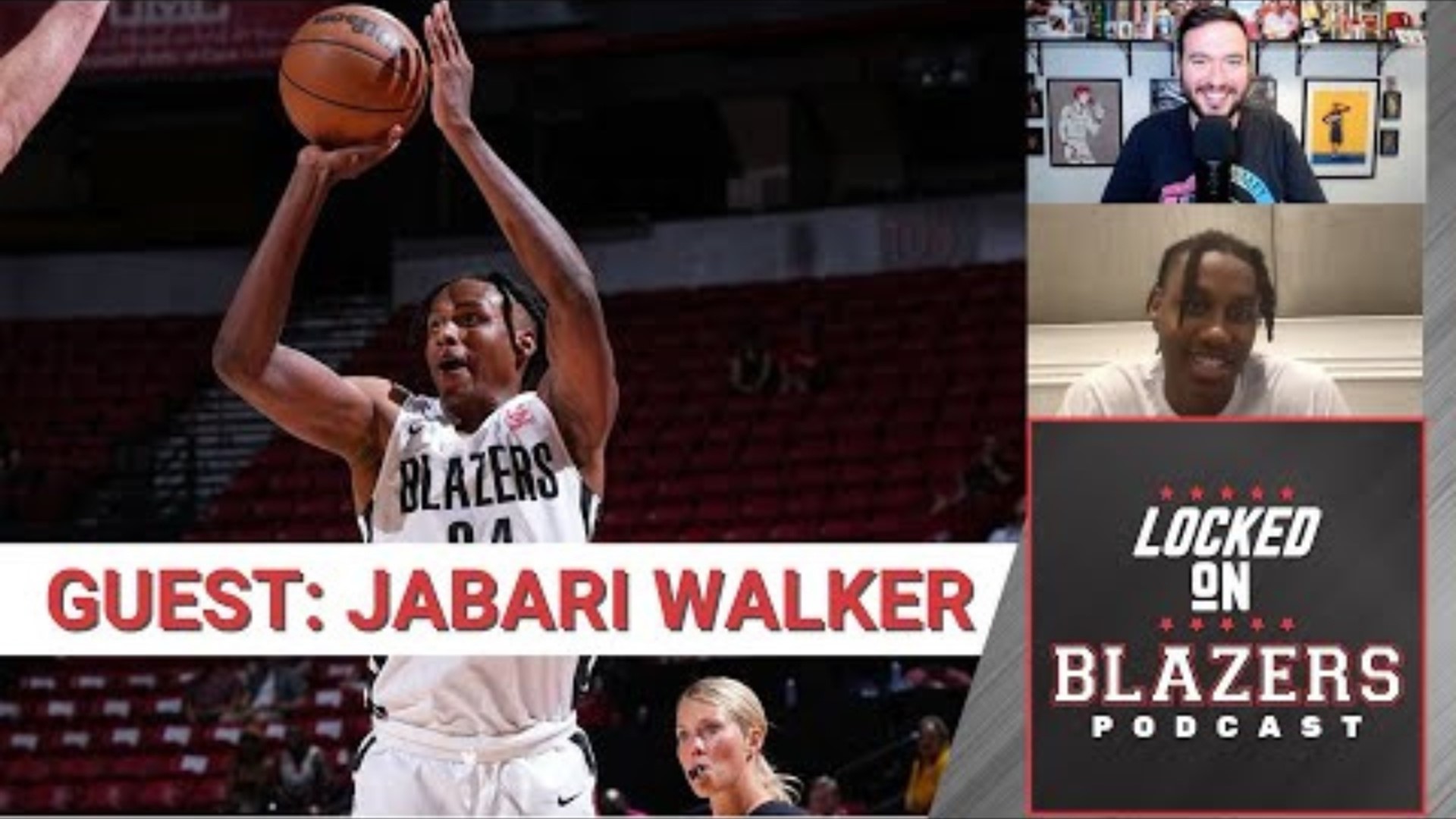 Portland Trail Blazers rookie Jabari Walker joins the show to talk about summer league, earning an NBA contract and slipping in the draft.