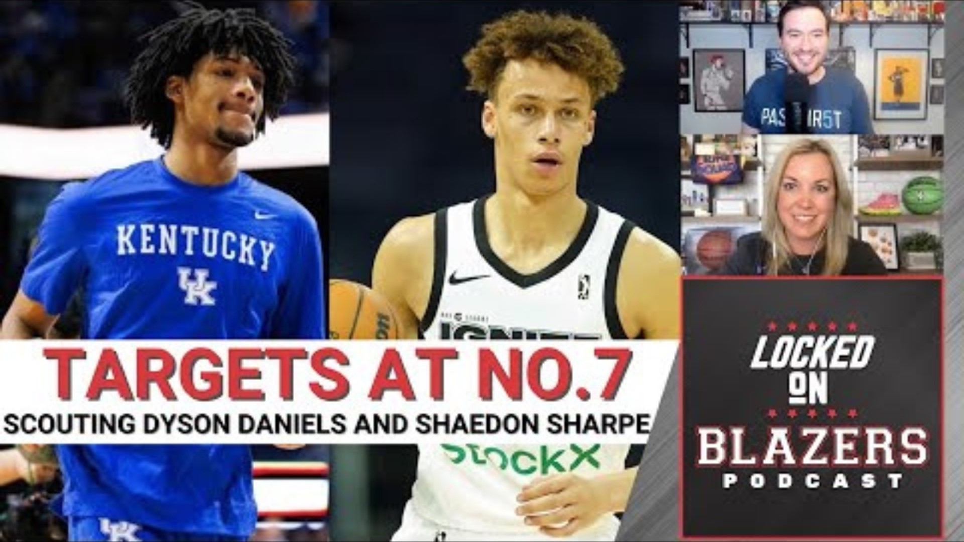 Krysten Peek of Yahoo Sports joins the program to talk about the latest NBA draft updates and who she has the Trail Blazers selecting in her latest mock draft.