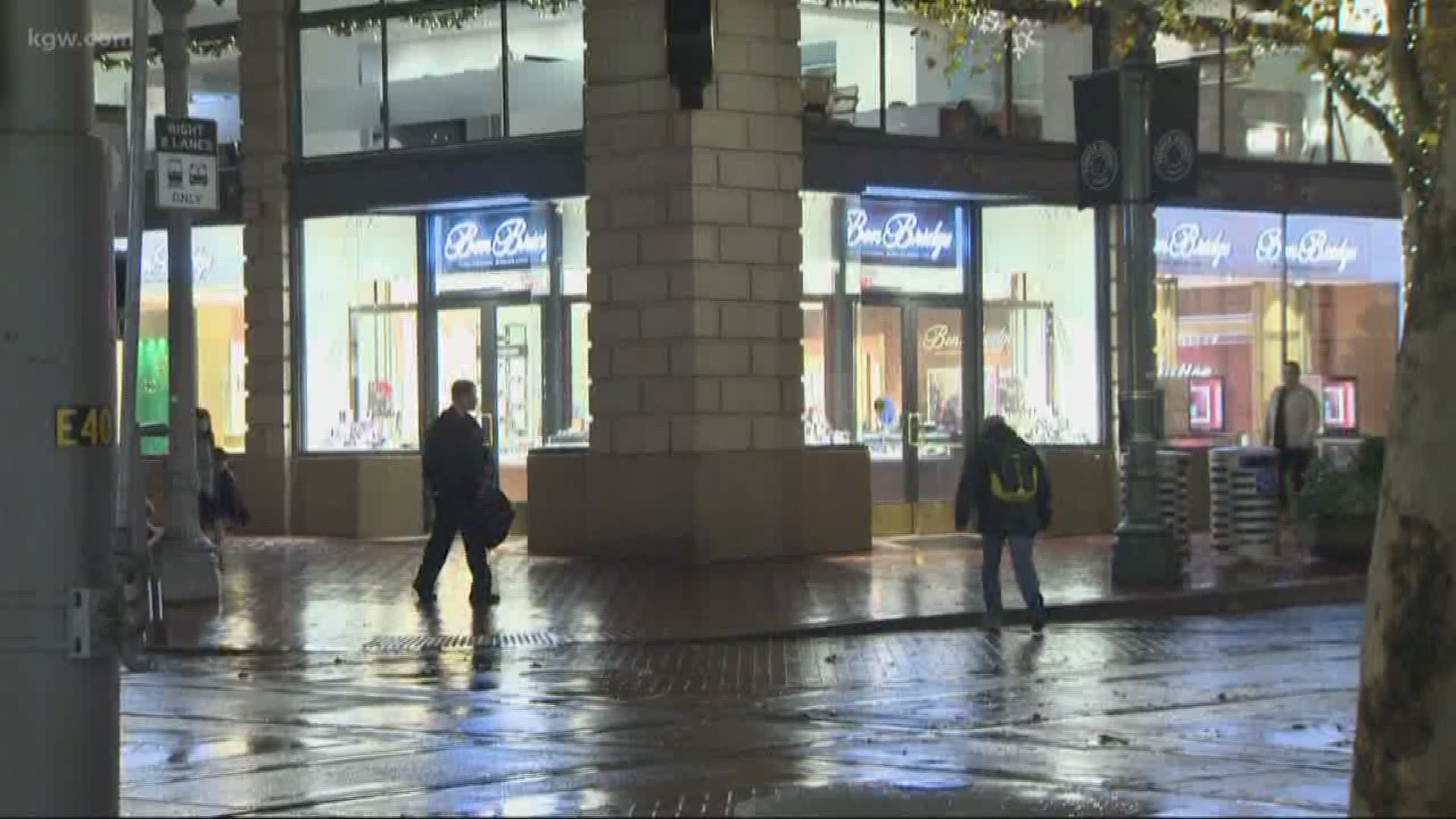 Portland addresses enhanced safety measures downtown for holiday shoppers.