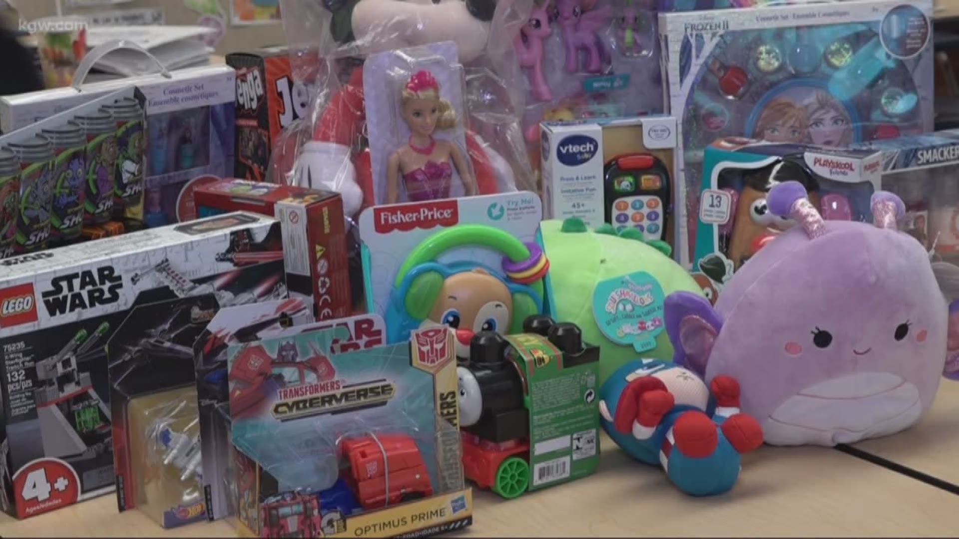 How kids are helping kids during the KGW Great Toy Drive.
