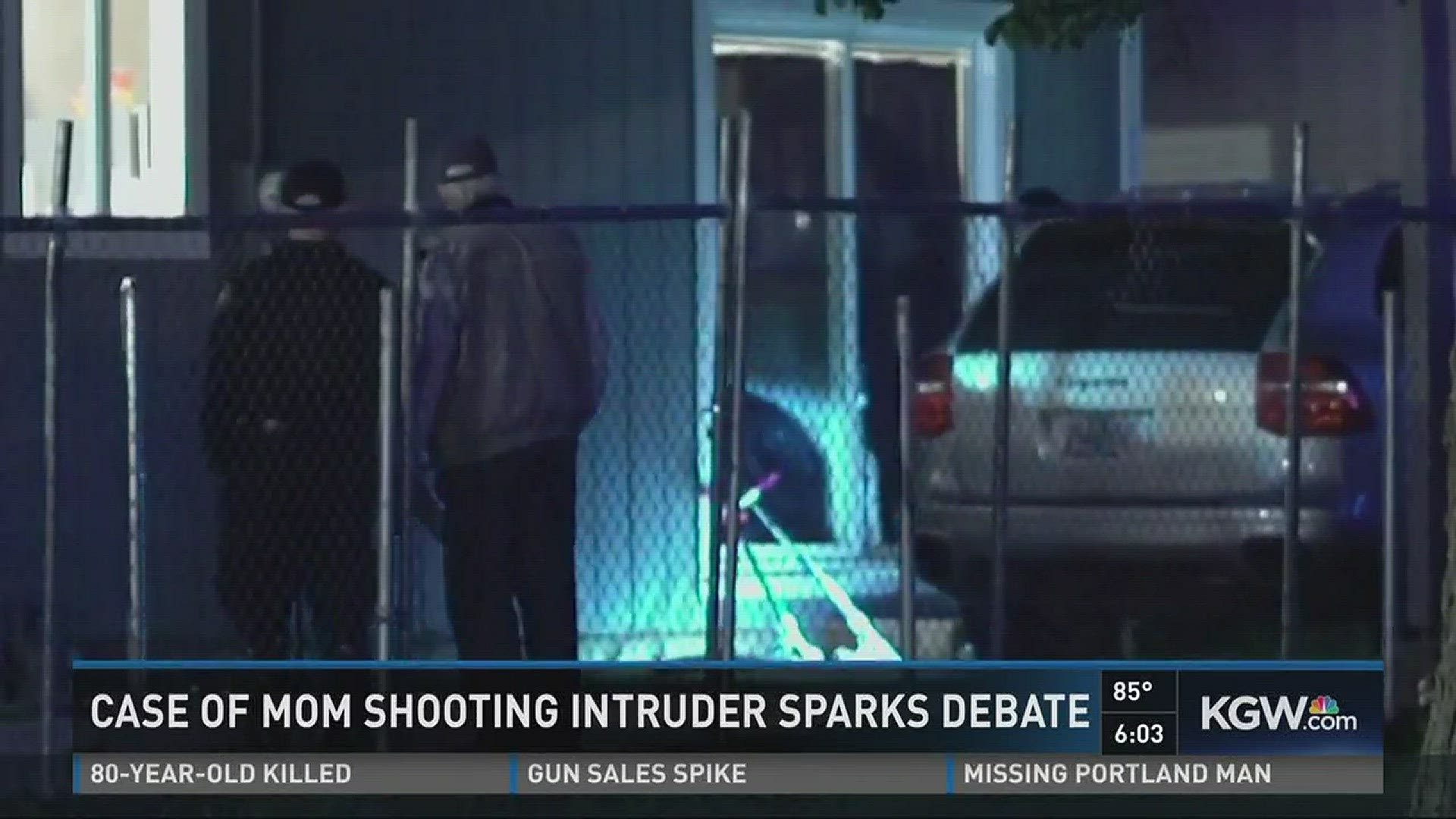 Case of mom shooting intruder sparks debate