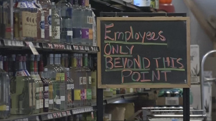 Oregon liquor stores report steep rise in thefts and robberies