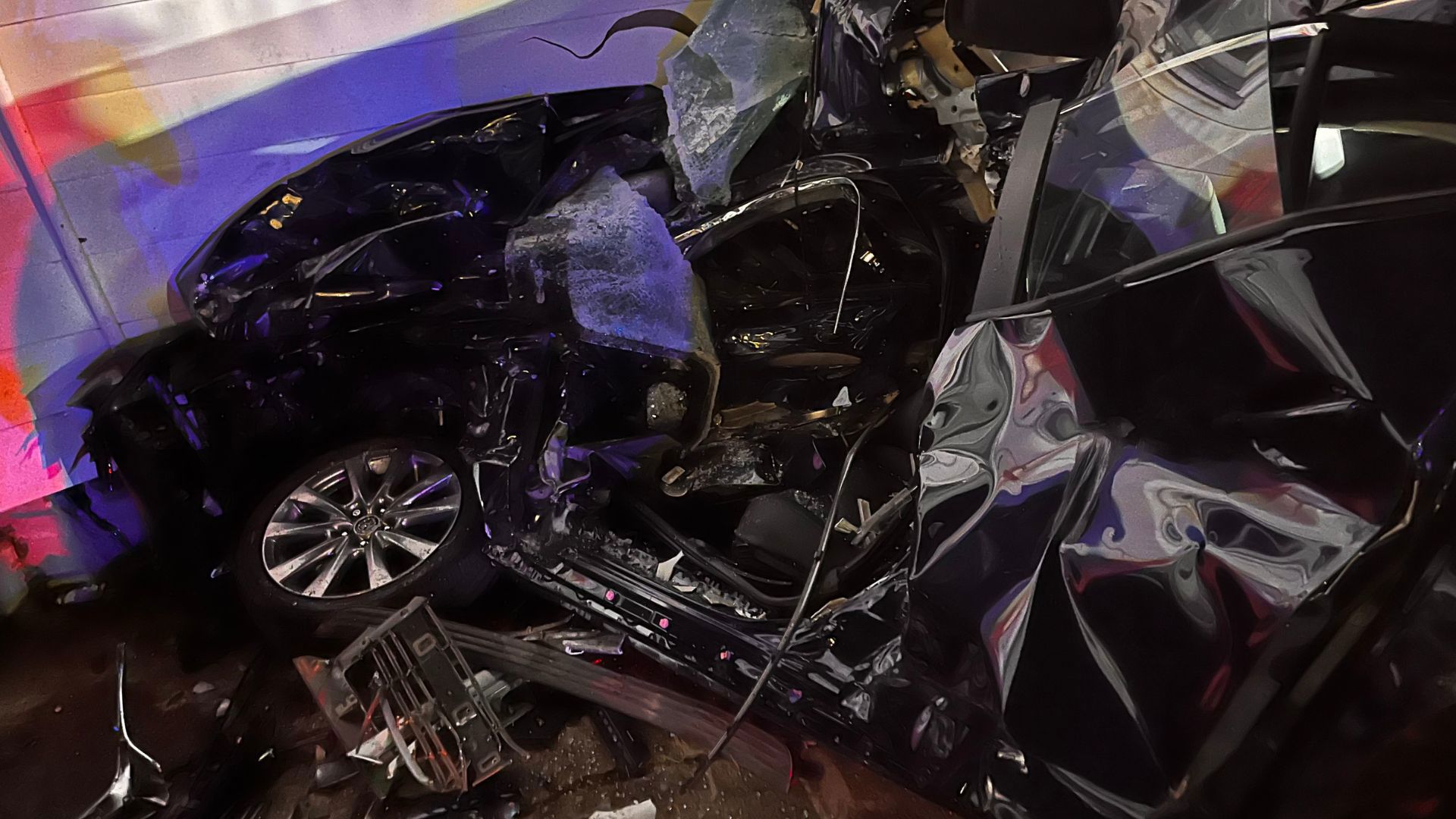 Two displaced after truck slams car into Portland home | kgw.com