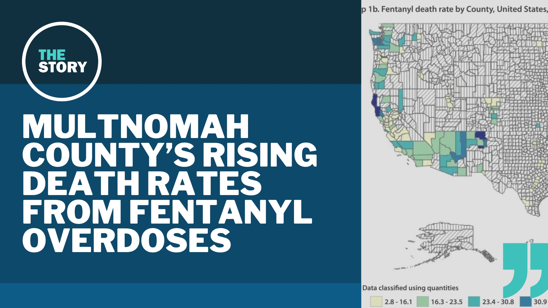 Breaking down the data on fentanyl deaths in Multnomah County | kgw.com
