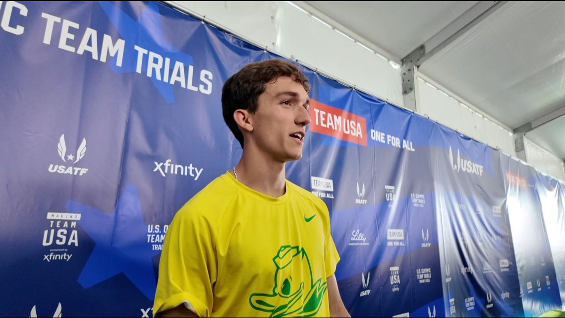 Oregon's Elliott Cook feeling 'mixed emotions' after 1500m final | Raw ...