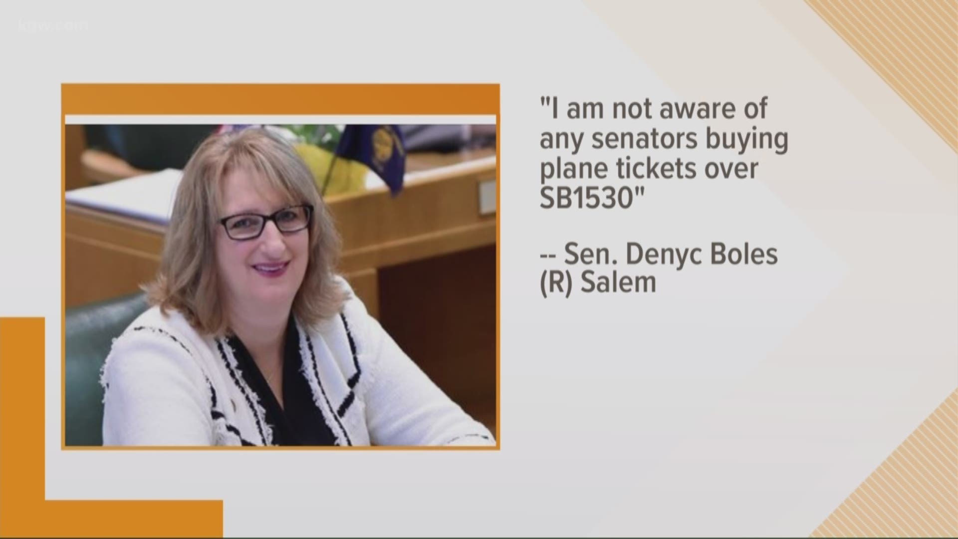 The Statesman Journal reports Oregon Senate Republicans are buying plane tickets to leave the state, walking out over the cap and trade bill.