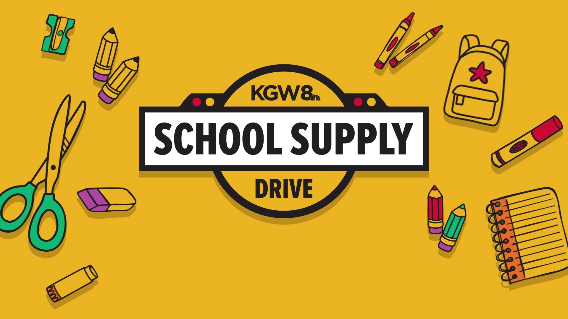 KGW School Supply Drive 15th annual special features stories from KGW News, local teachers, Schoolhouse Supply and the sponsors who make the drive possible