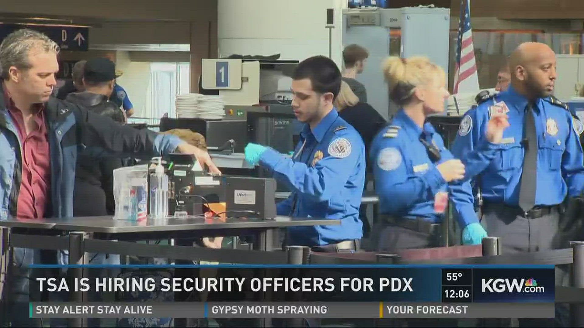 TSA is hiring security officers