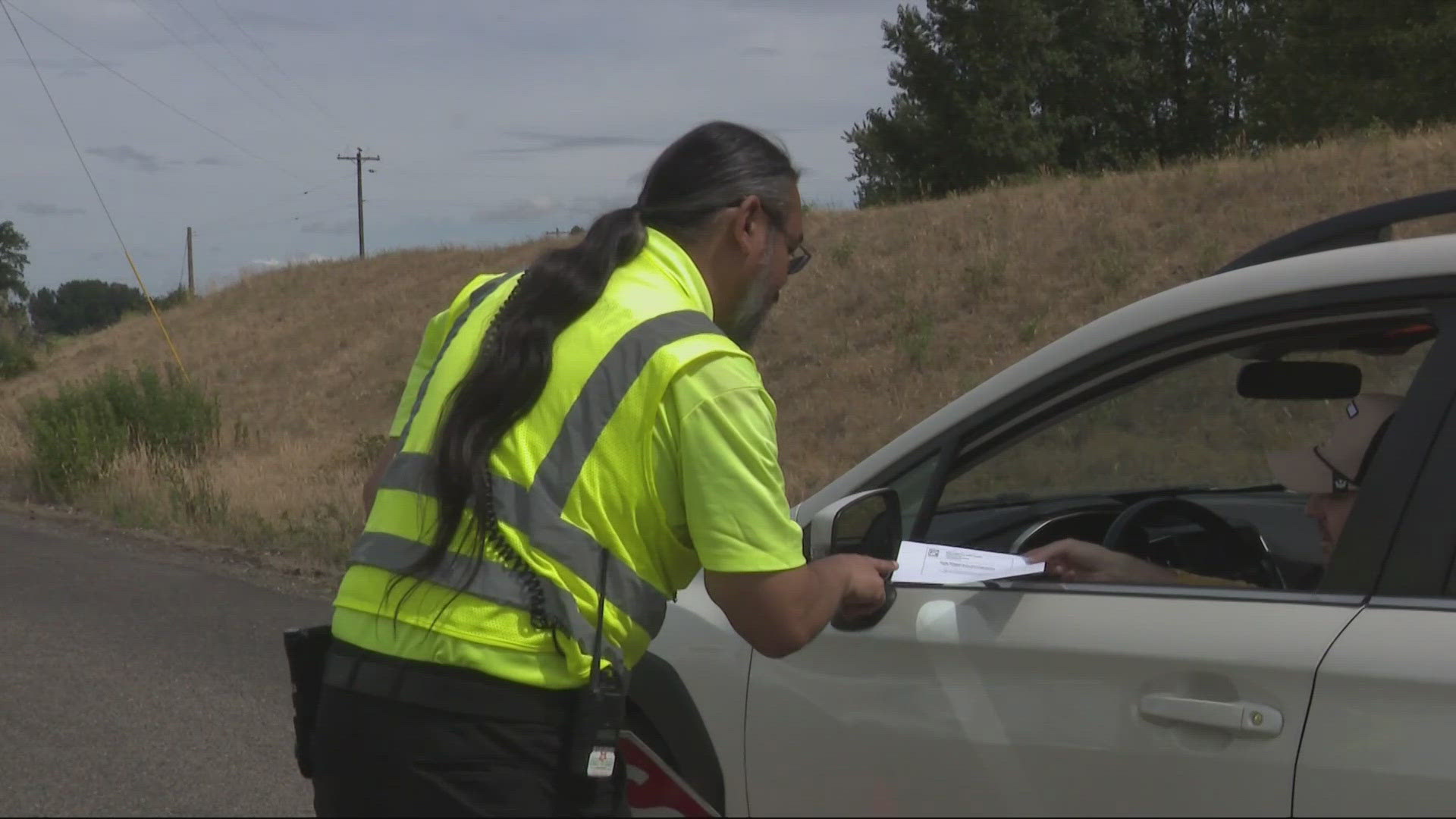 July Fourth was the first day for the needed passes, which are required to access the beaches on weekends and holidays through the summer.
