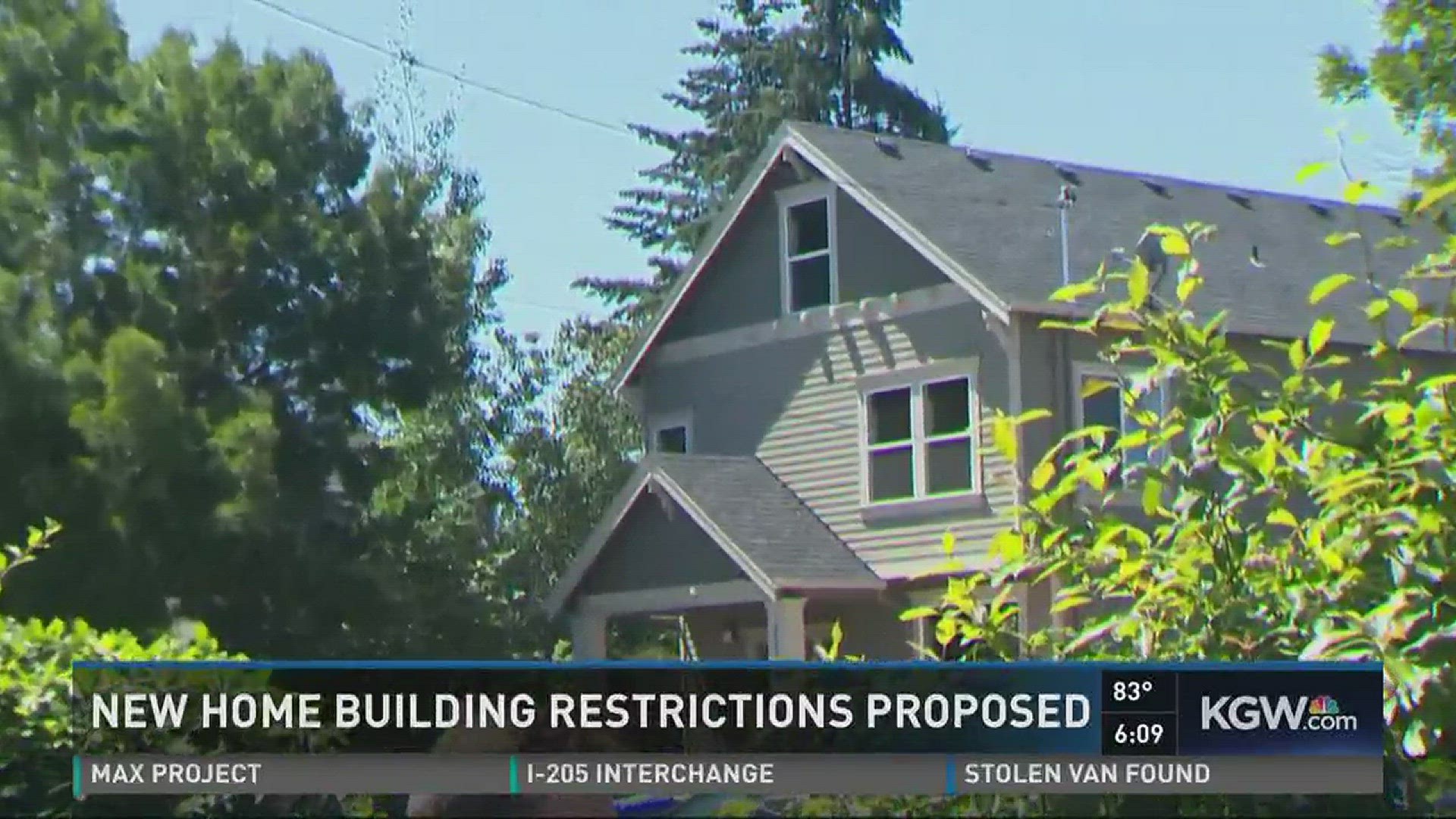 New home building restrictions proposed