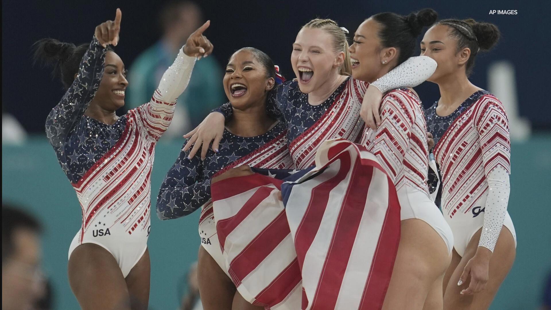 Gymnast Jade Carey has made her mark in Paris, helping vault Team USA to a gold medal.