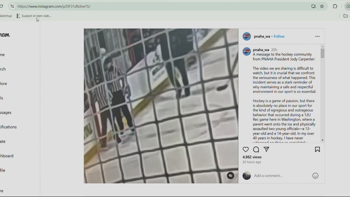 Seattle parent attacks teen referees at youth hockey game