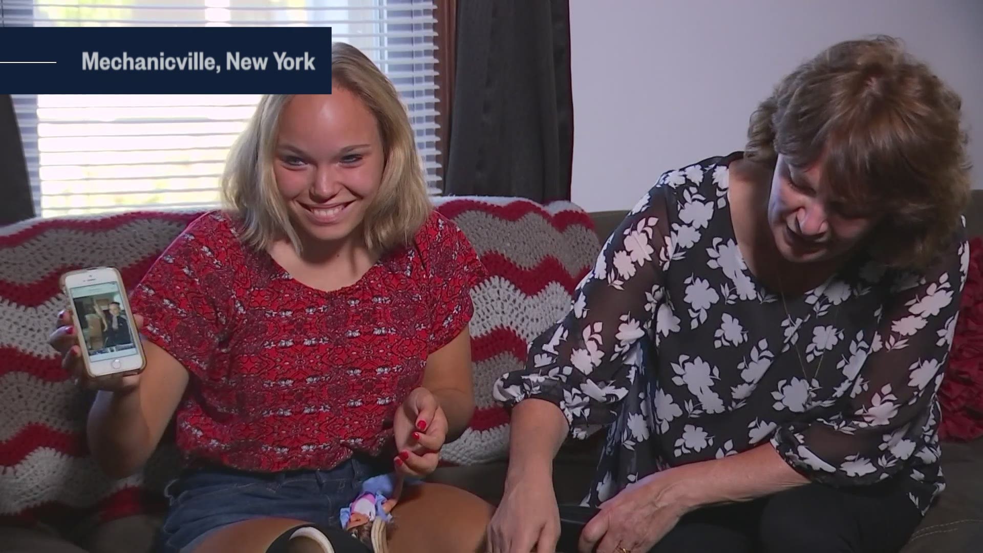 A New York teenager collects and donates Barbie with prosthetic to young amputees. WNYT's Emily Burkhard reports.
