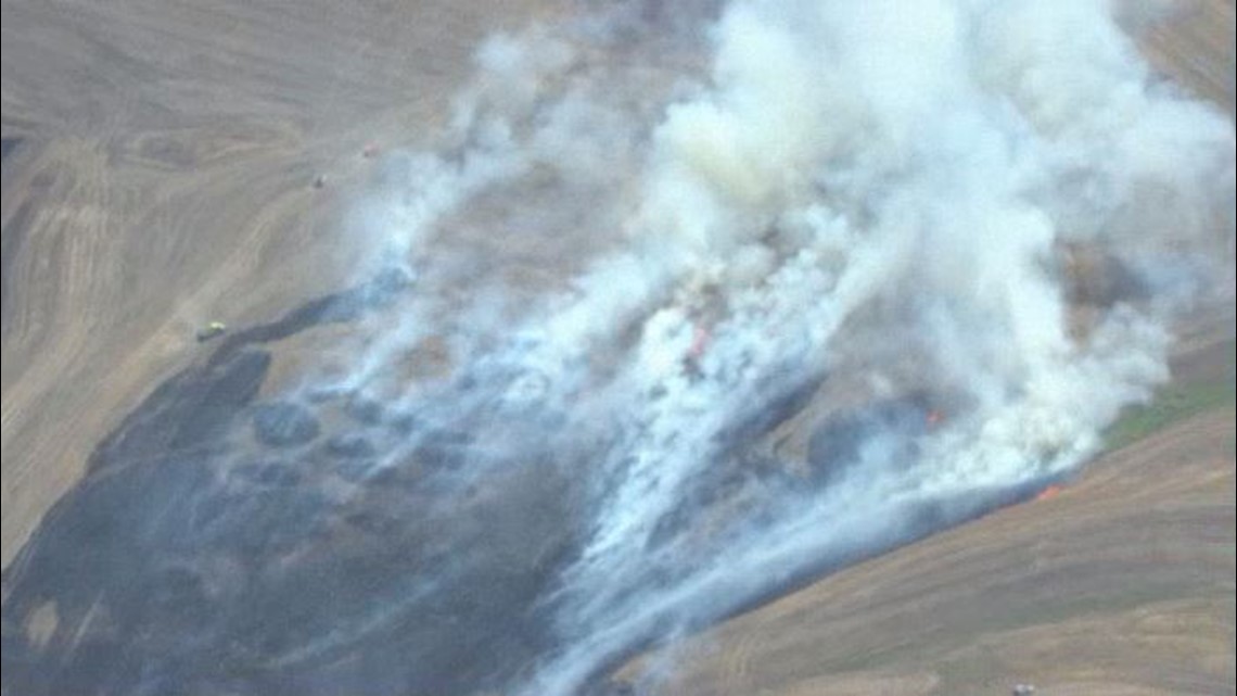Brush fire in Wasco County prompts level 3 'go now' evacuations