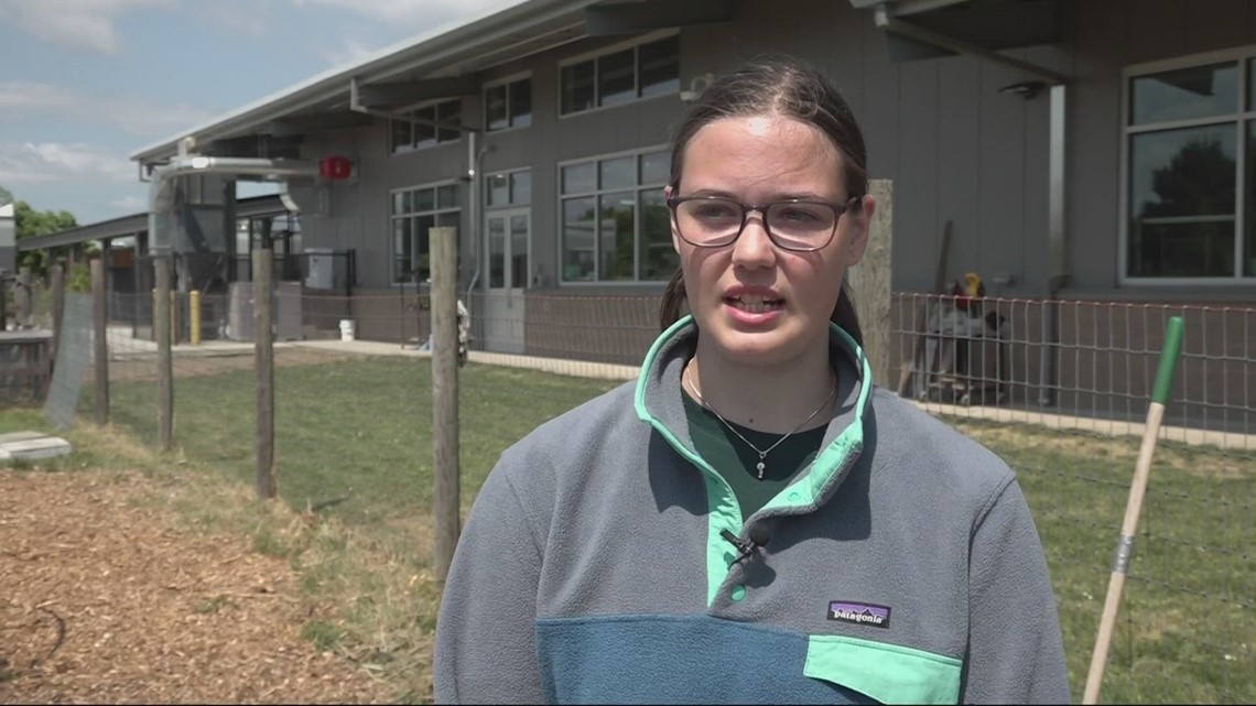 Students in Hillsboro learn how to run an eco-friendly farm