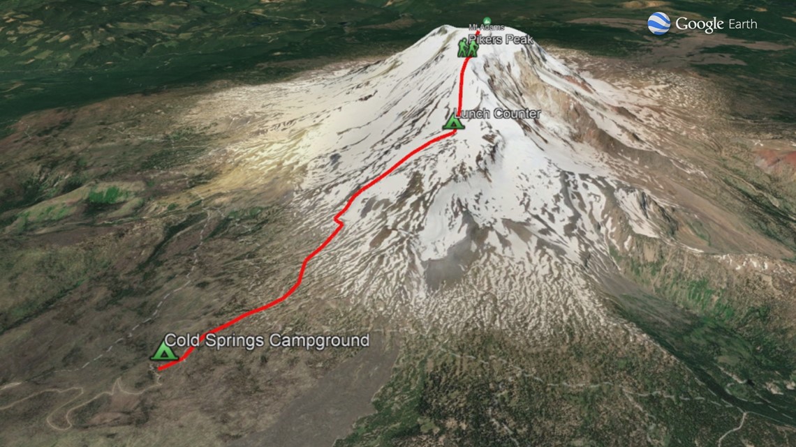 Hike Mount Adams - Trail to Summit