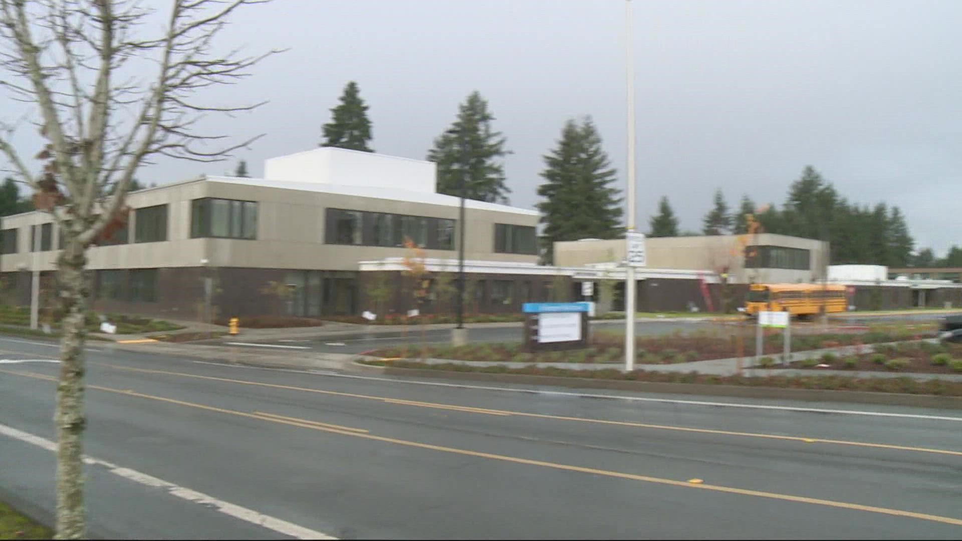 The 16-year-old student who was stabbed was treated and released from the hospital, Vancouver police said.