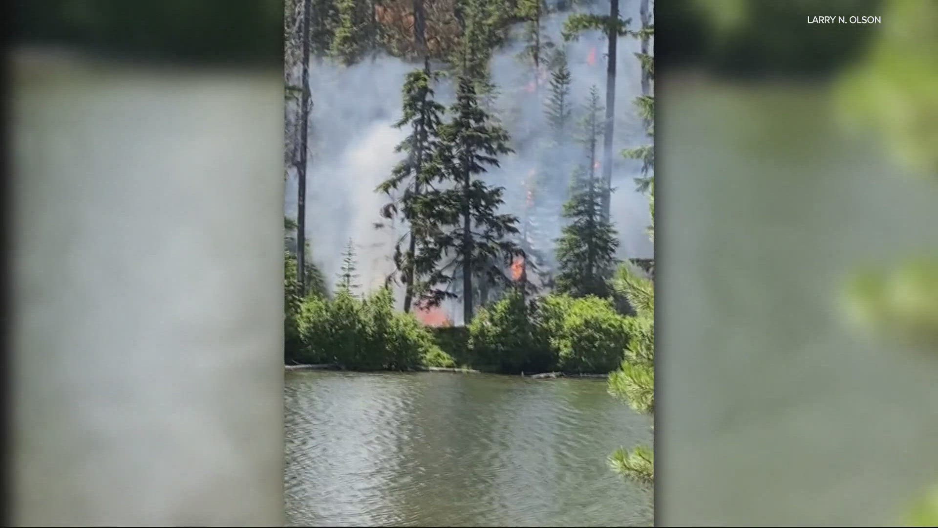 The wildfire burning in the Mount Hood National Forest broke out Saturday and is now up 237-acres with zero percent containment.