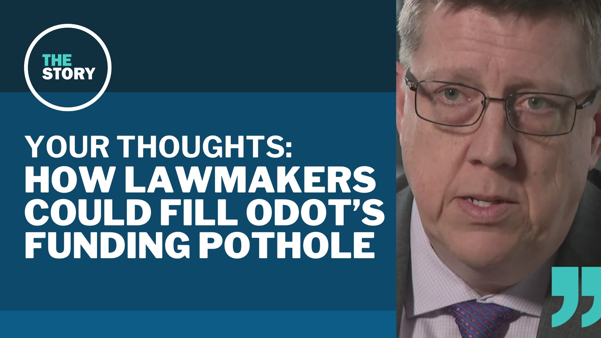 Yesterday we spoke with ODOT Director Kris Strickler about the agency's funding crunch and possible solutions. Here's what you had to say.