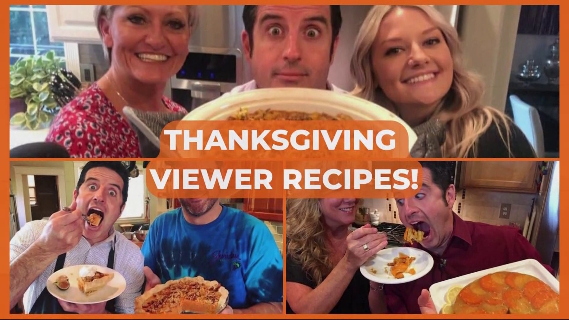 KGW Sunrise viewers share their favorite Thanksgiving viewer recipes with Drew Carney