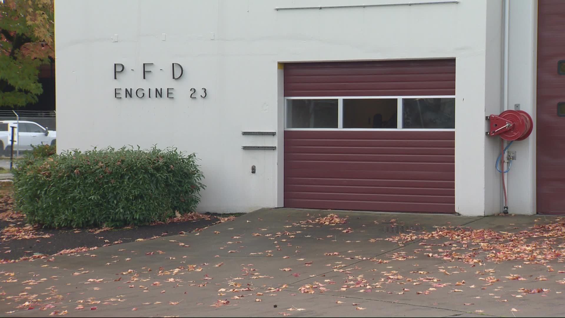 The Portland Firefighters Association is asking the city for funding to bring the southeast Portland station up to full staffing levels.