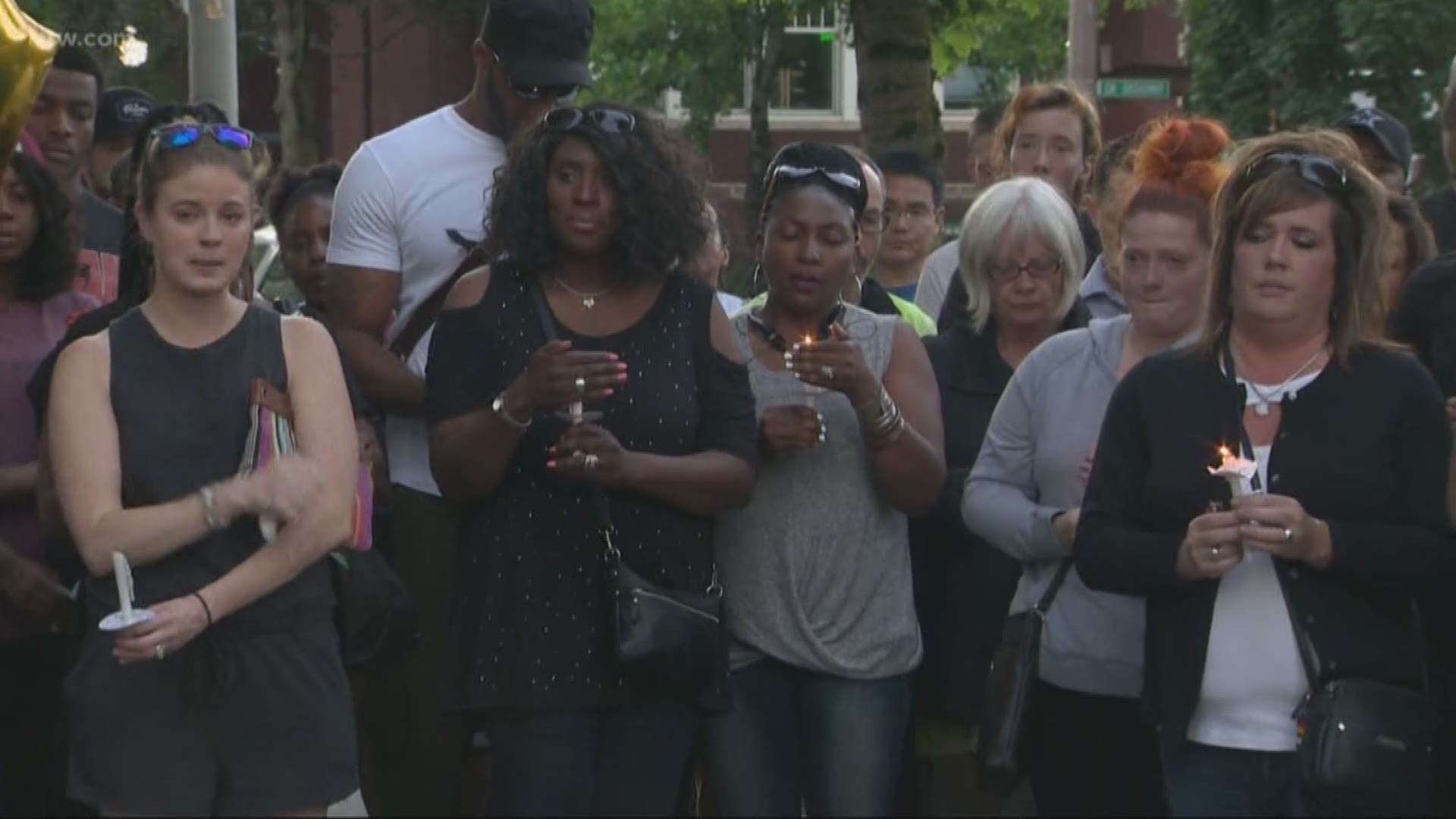 Family of a man shot by PSU police hold a vigil