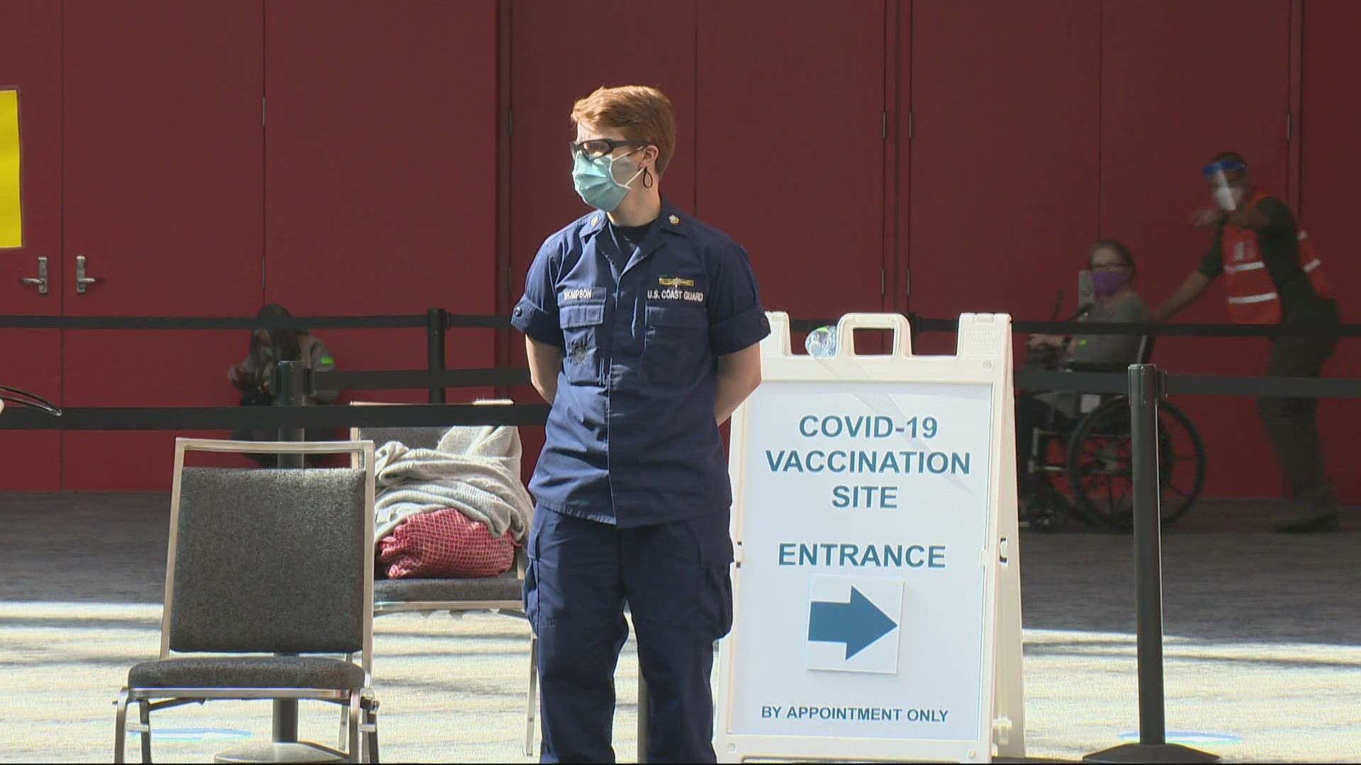 Every Oregonian over 16 will be vaccine eligible by May 1. So what can you expect when it’s your turn? Pat Dooris takes us inside the Oregon Convention Center.