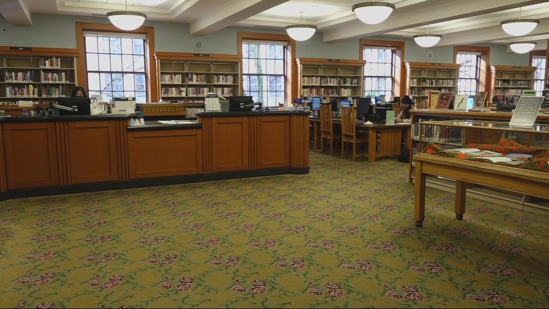 The library will be shuttered to the public starting March 11 for the second phase of the overhaul. It’s bankrolled by a voter-approved bond from 2020.
