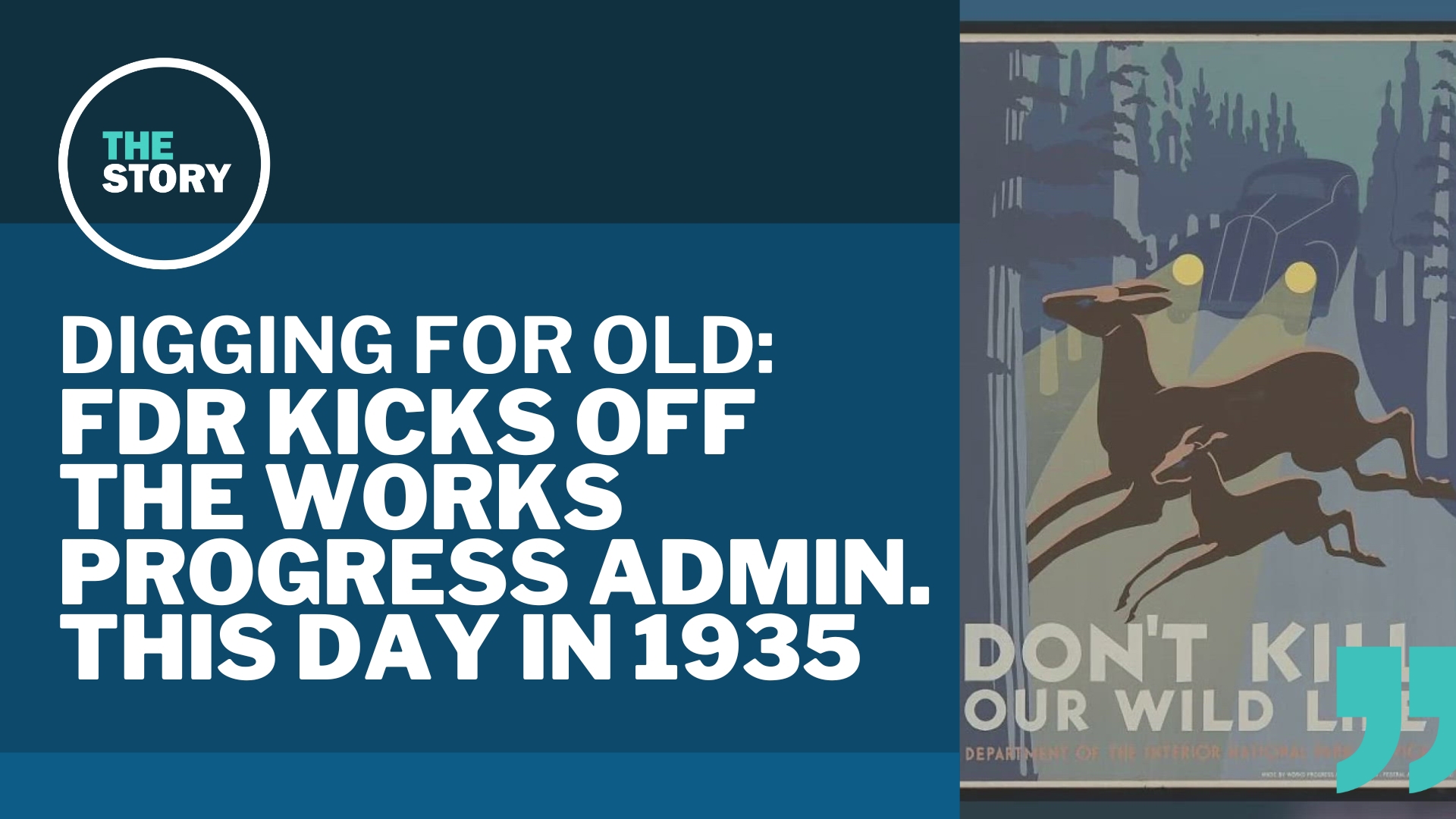 President FDR created the WPA through an executive order on May 6, 1935. It was meant to get Americans back to work amid the Great Depression.