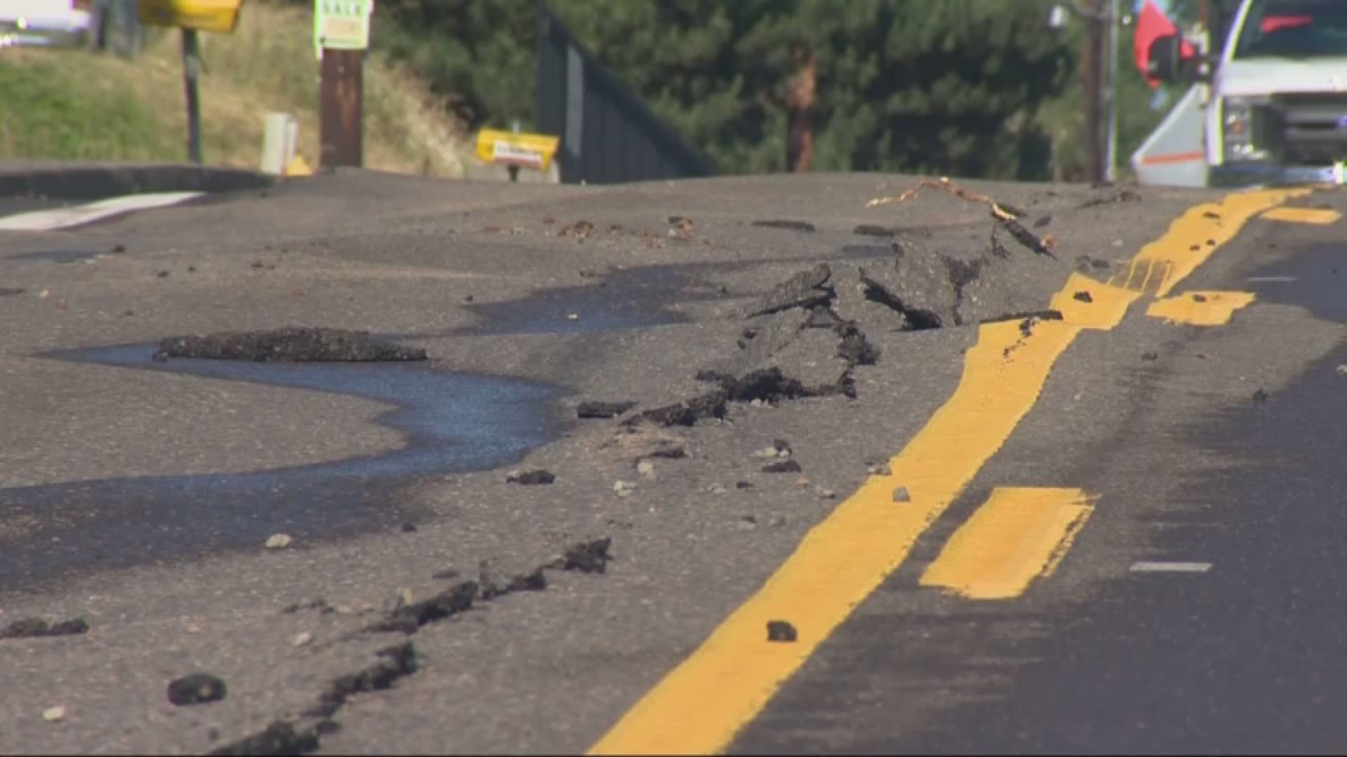 Highway 212 closures after water main break