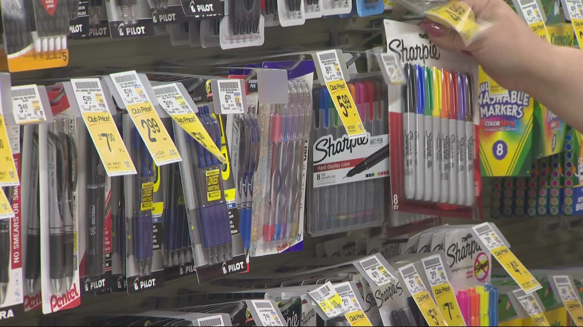 Parents are expected to spend more on school supplies this year compared to last. But there's an easy way to help those in need.