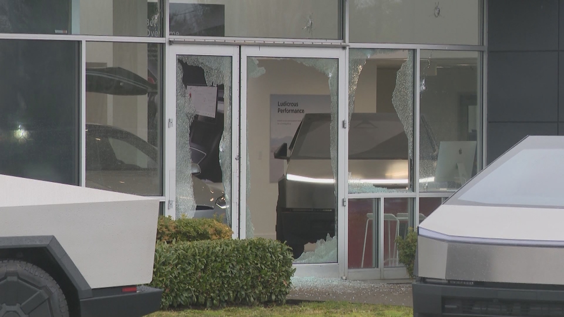 Salem Tesla Dealership Vandalized Twice in a Month