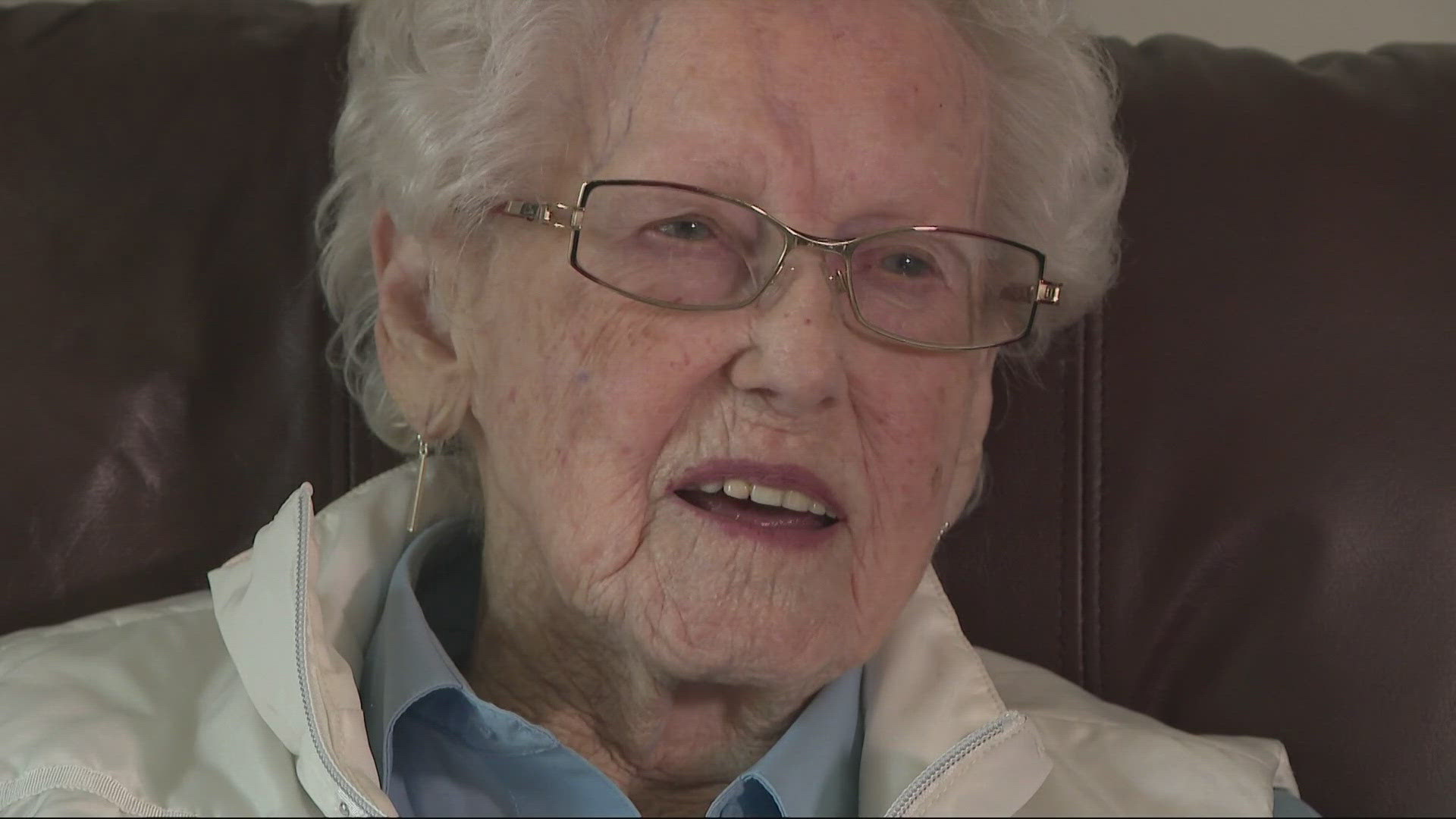 Irene Jones may be 105 years old, but you wouldn’t guess it. She’s got a full schedule every day that includes bingo, skipbowl, excursions and more.