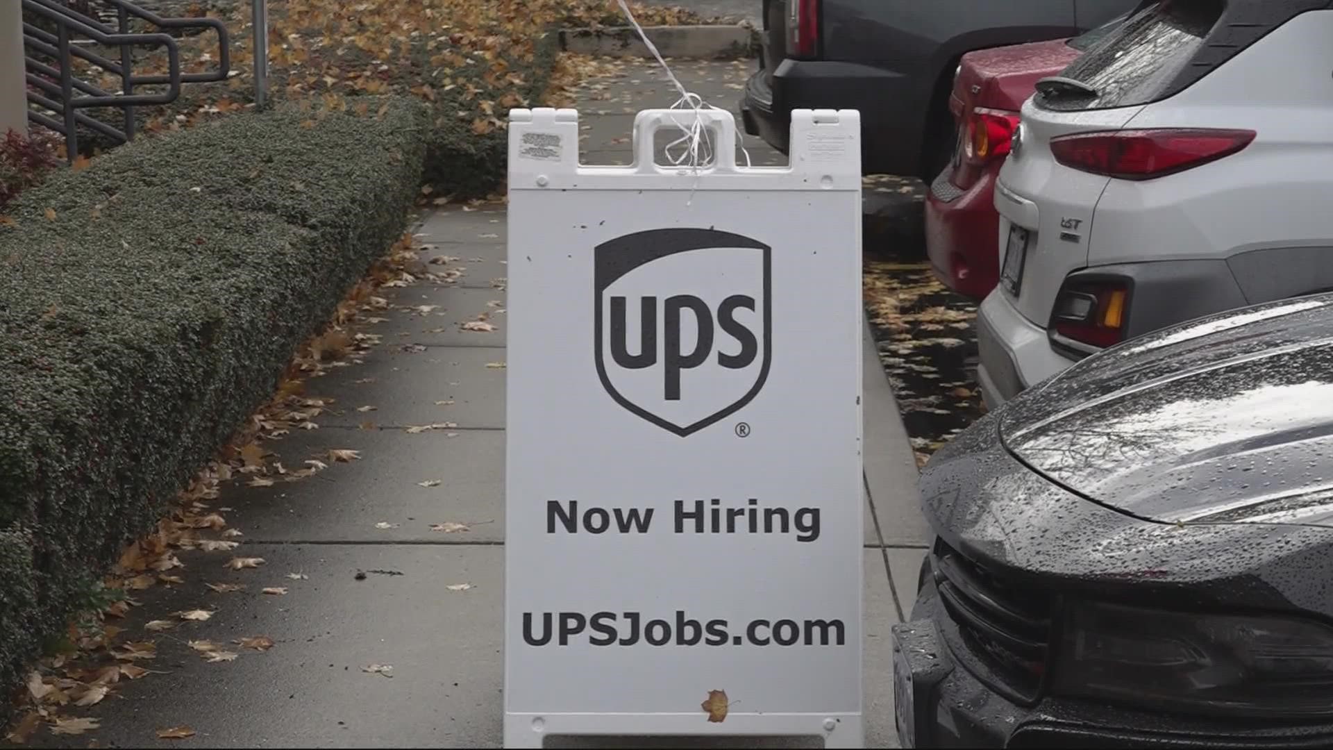 Businesses like UPS that rely on seasonal workers are offering perks like bonuses and college tuition money to staff up during the busy holiday season.