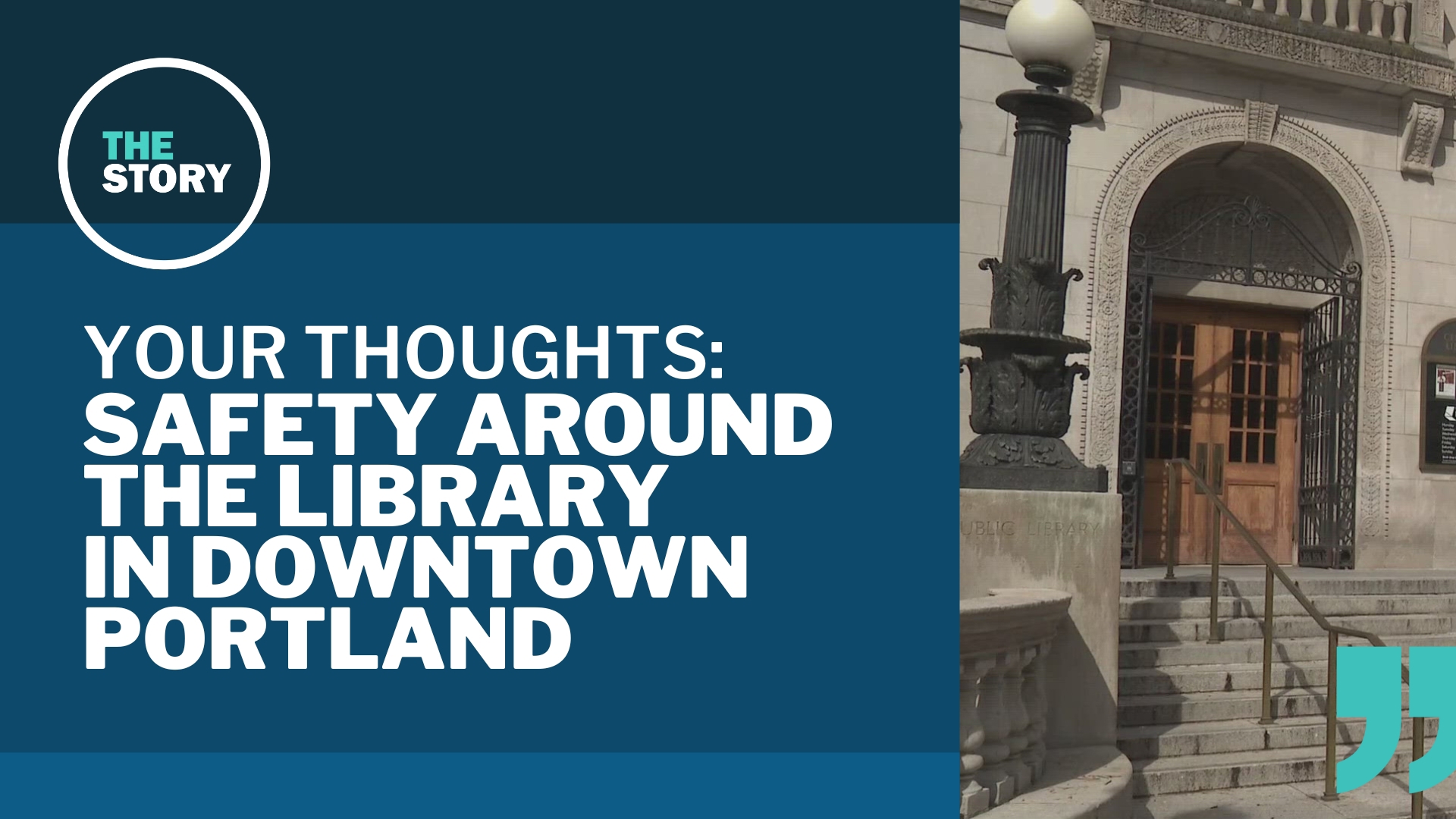 Yesterday, we brought you a lively exchange between a county commissioner, Portland's mayor and police on the subject of library safety. Here's what you had to say.