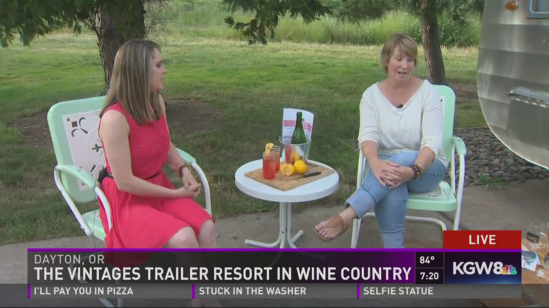 The Vintages Trailer Resort in Willamette wine country