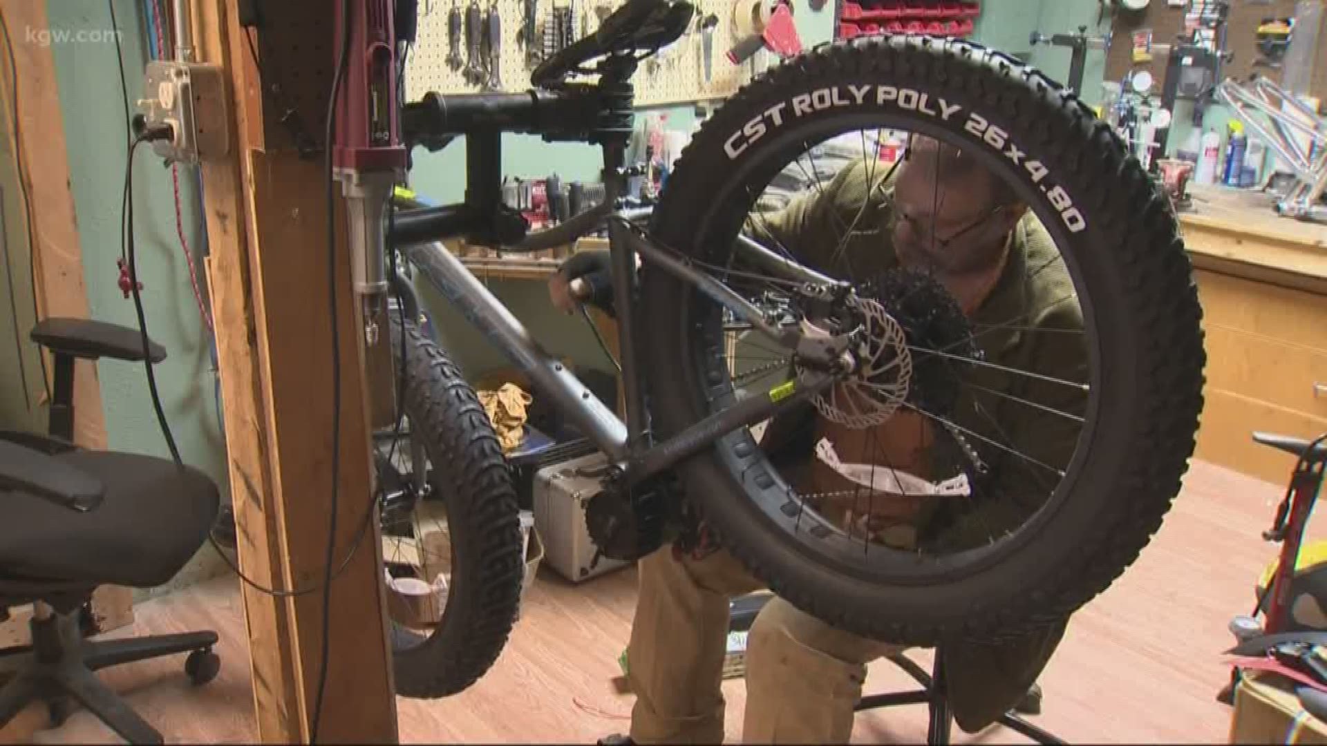 The E-Bike business is booming in Portland, Oregon.